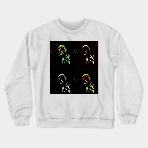 MyFirstCthulhu Glowy Squad Crewneck Sweatshirt by Zenanigans